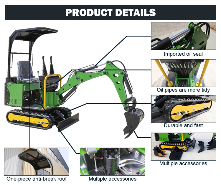 0.8 Ton Mini Excavator