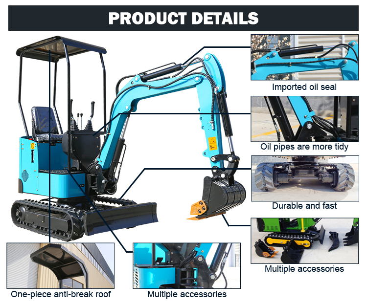 1.0 Ton Mini Excavator